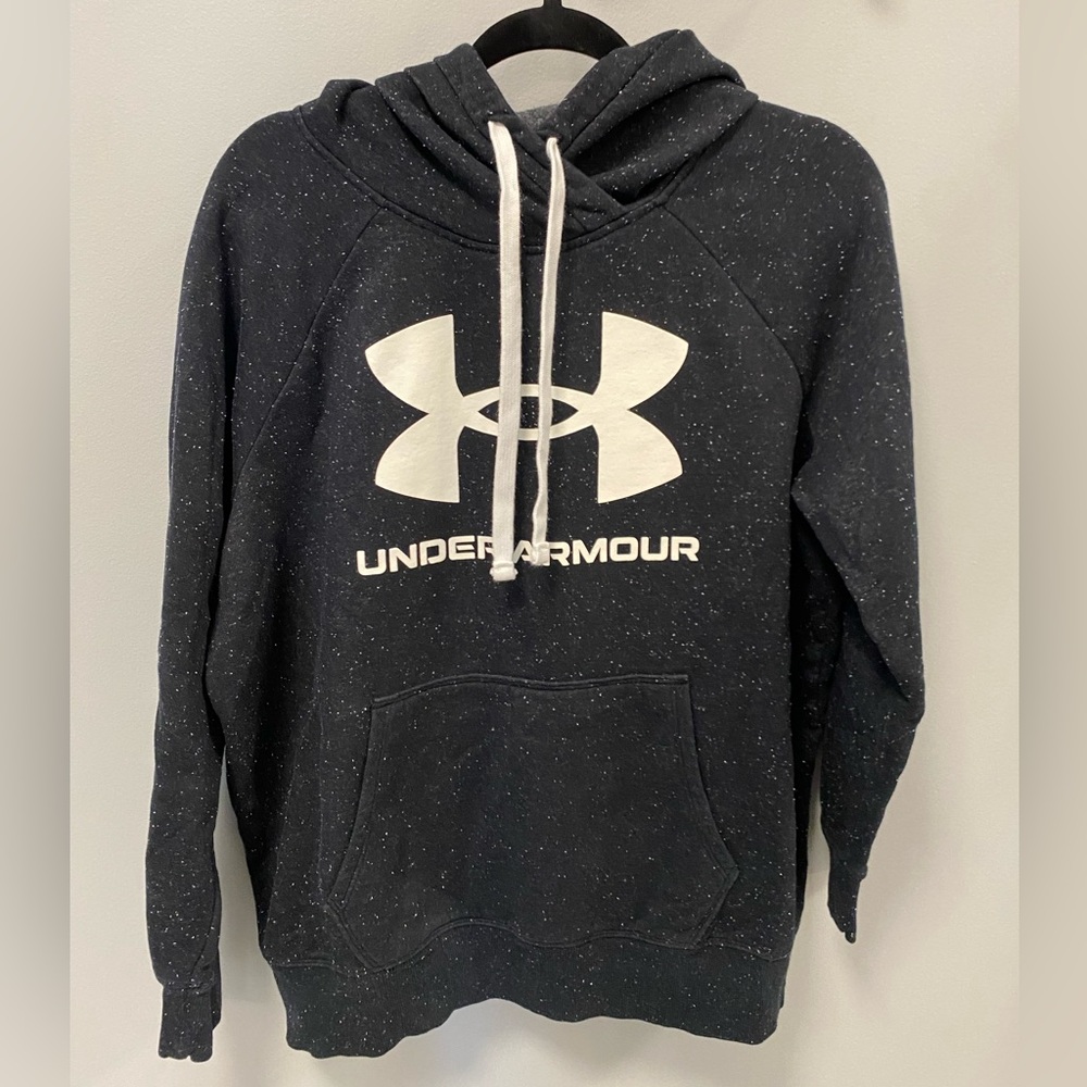 Under Armour, black, boys hoodie, size large
